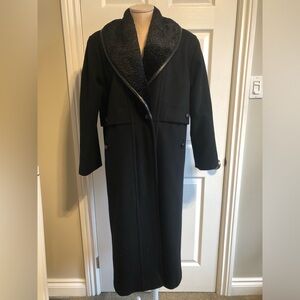 Vintage Sterling Stall Black coat